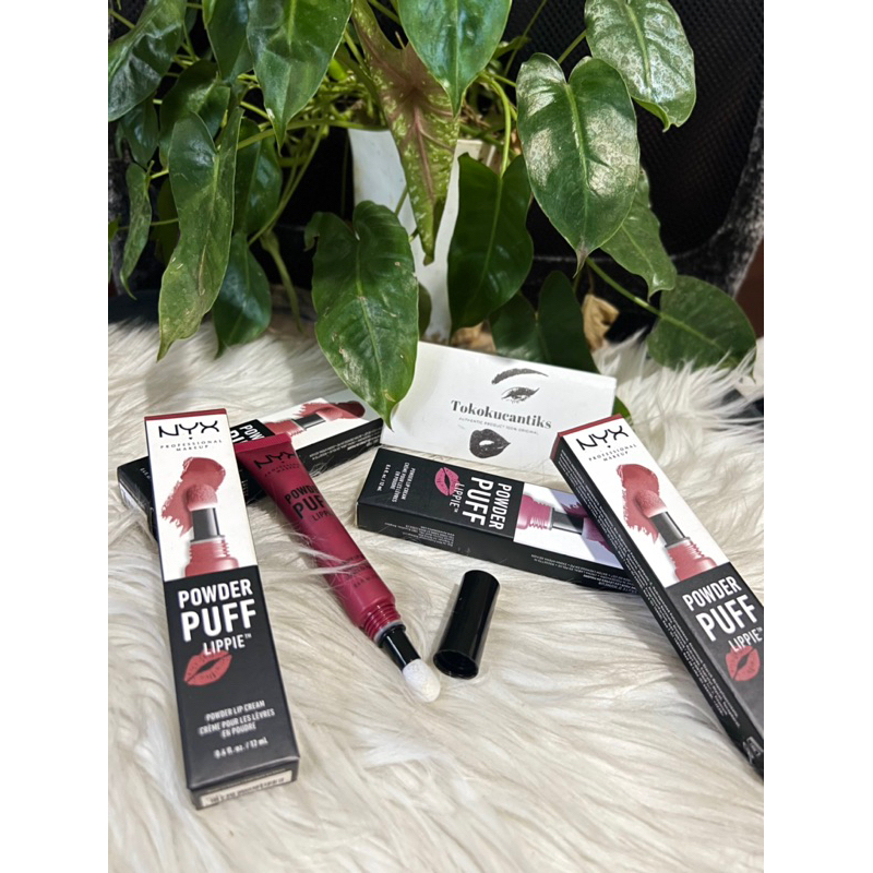 Jual NYX Powder Puff Lippie Powder Lip Cream Original Shopee Indonesia