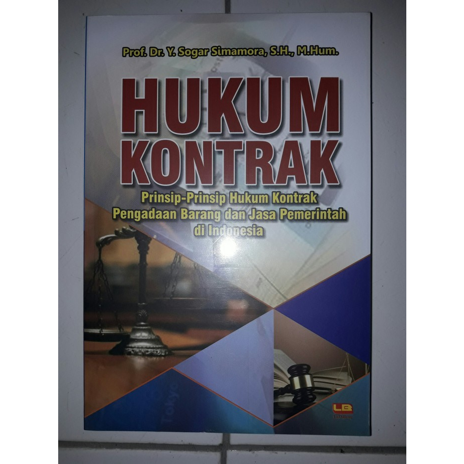 Jual HUKUM KONTRAK Prinsip-Prinsip Hukum Kontrak Pengadaan Barang Dan ...