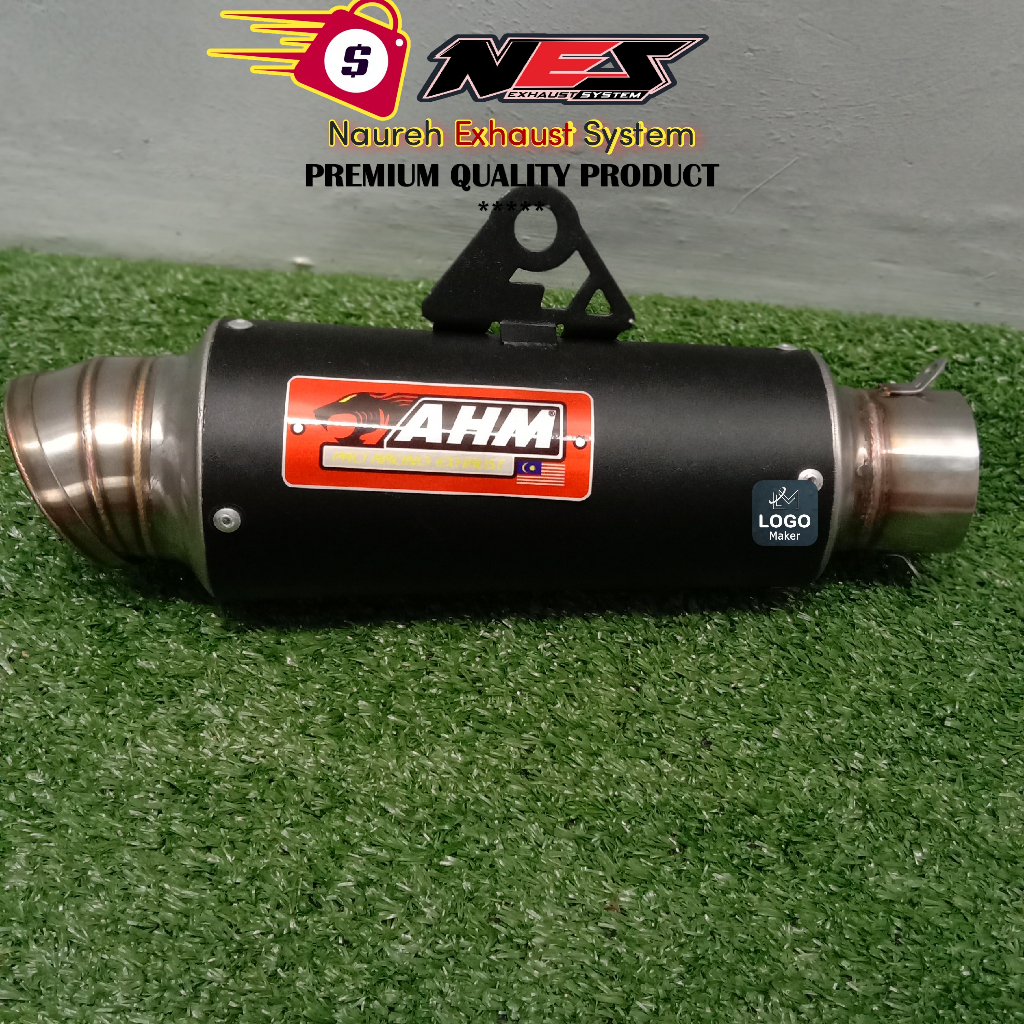 Jual AHM Pro Racing Exhaust / Tabung Silencer Knalpot Motor | Shopee ...
