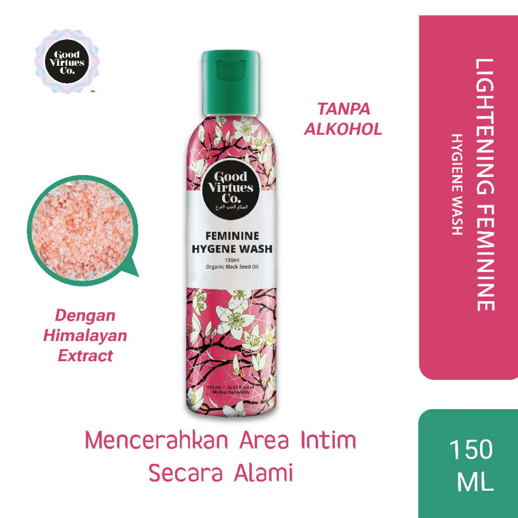 Jual Good Virtues Co. Lightening Feminine Hygiene Wash Pembersih