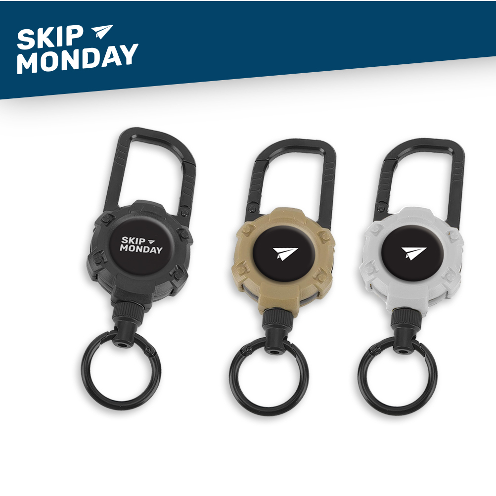 Jual Skip Monday Mag Reel 360 Tactical Carabiner Lanyard