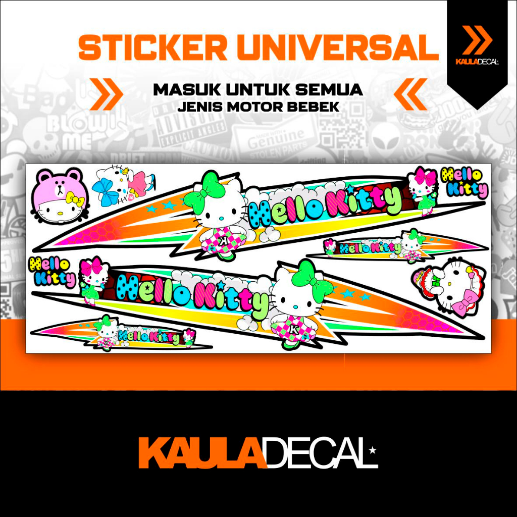 Jual STIKER STRIPING MOTOR ALL BEBEK MOTIF 71 / UNIVERSAL BEBEK ...