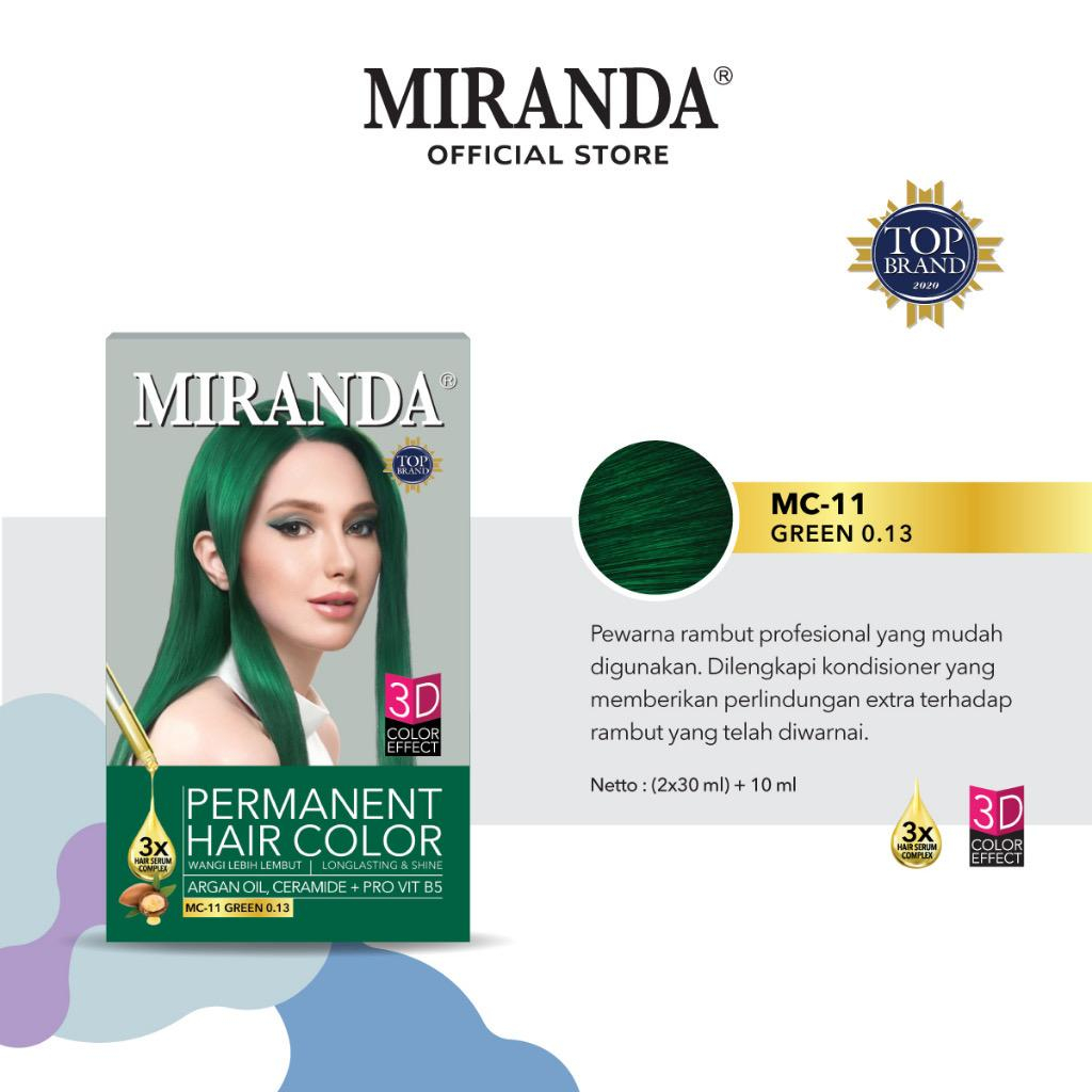 Jual MIRANDA HAIR COLOR PEWARNA RAMBUT Ml ALL VARIANT Shopee Indonesia