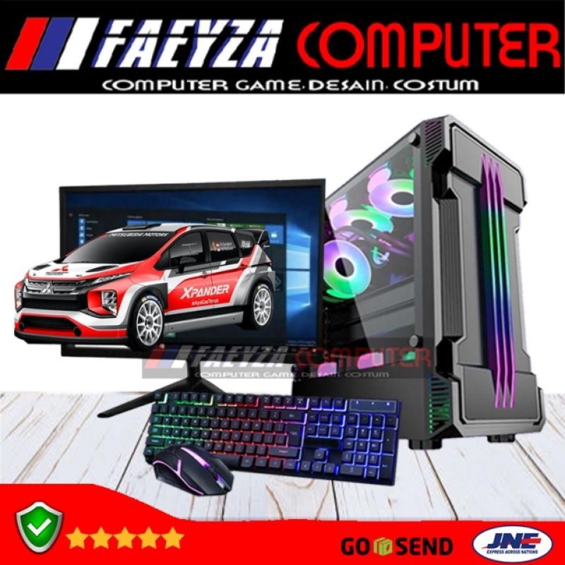 Komputer Hemat Lengkap Intel Core I5 Ram 8gb HDD 500gb LED 19"