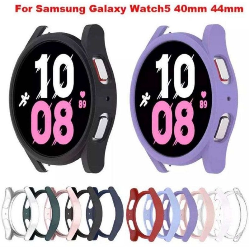 Cinturino Ufficiale Samsung Galaxy Watch4 / Watch5 In Pelle Ibrida - Colore Rosso - Taglia M/L 20mm