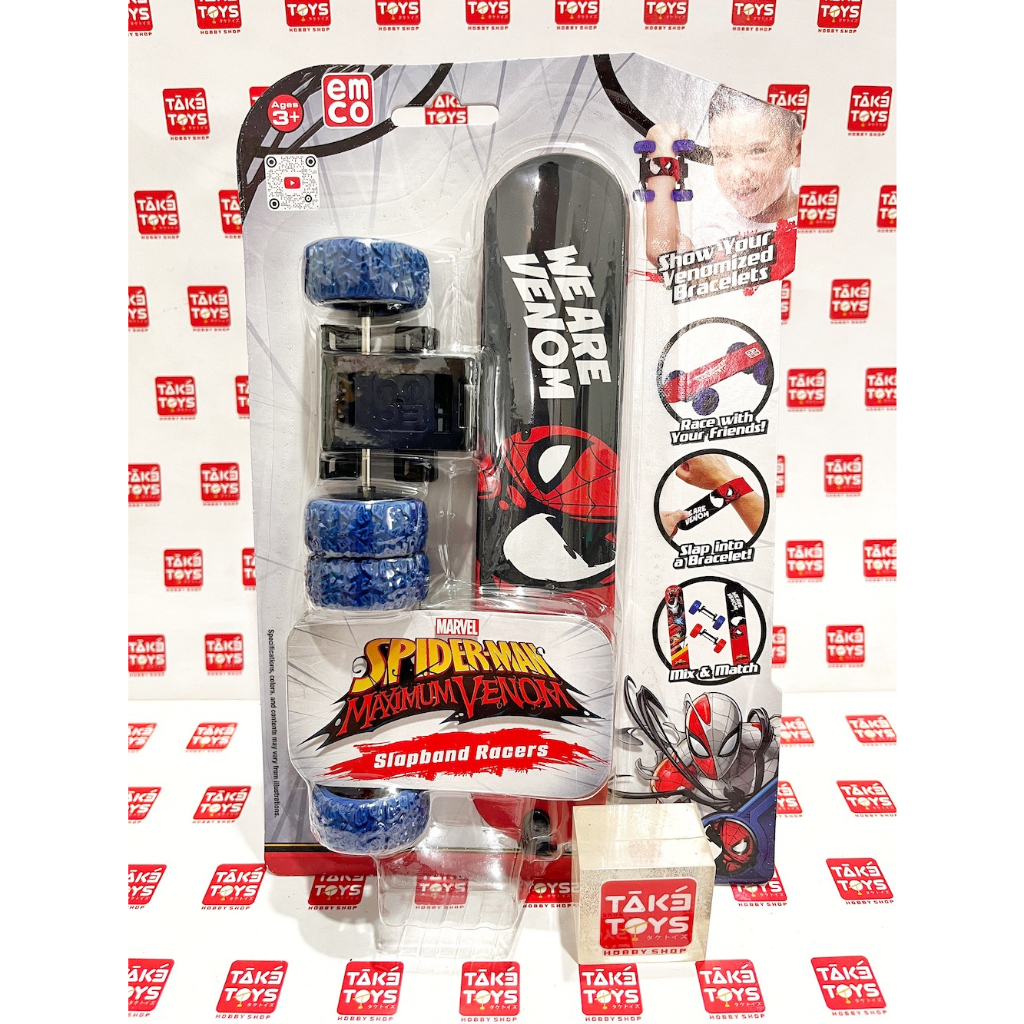 Jual Emco Slap Band Racers - Spiderman Maximum Venom (with Pull Back ...