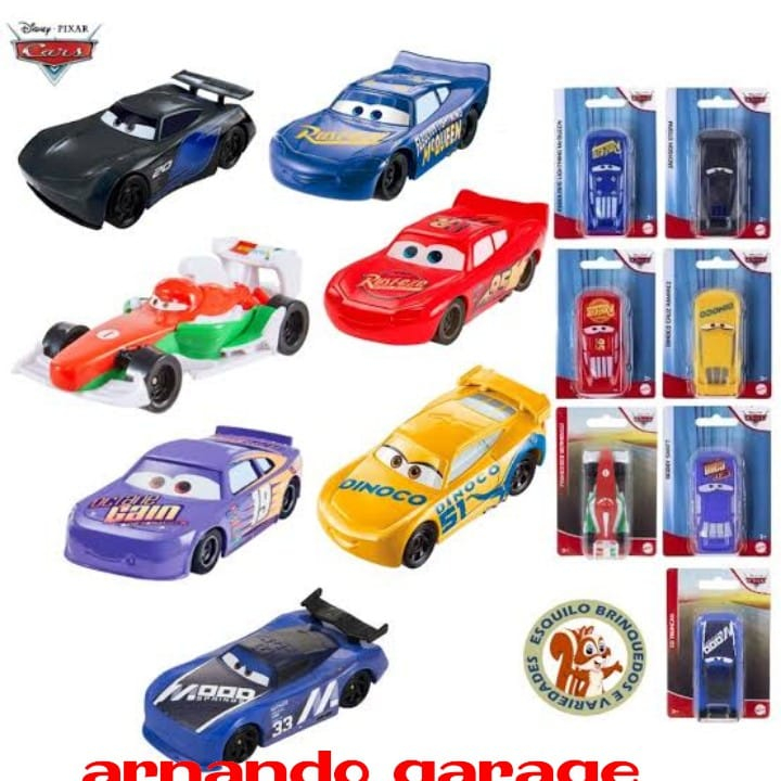 Jual Disney Pixar Cars Original Mattel - Lightning McQueen - Dinoco ...
