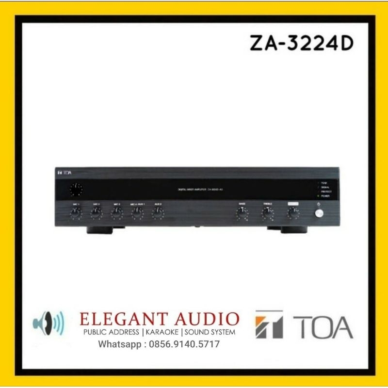 Jual Amplifier TOA ZA3224D | TOA ZA-3224D | TOA ZA-3224-D (240 Watt