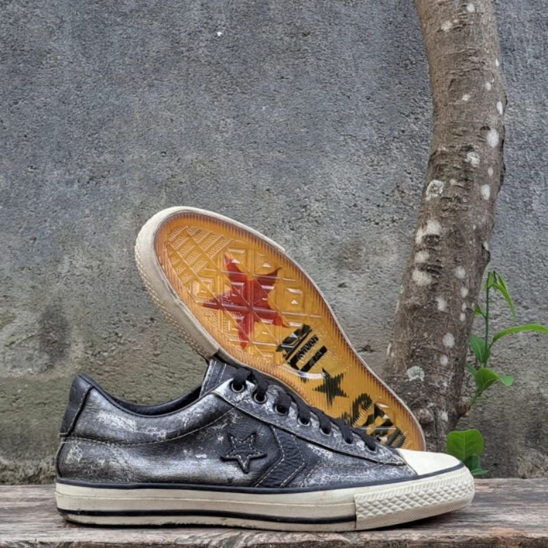 Jual Converse x john varvatos ox snake skin leather sz 42 ori 100 Shopee Indonesia
