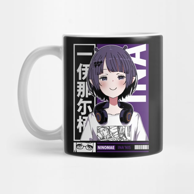 Jual Ninomae Ina'nis Ina Smug Mug Gelas | Shopee Indonesia