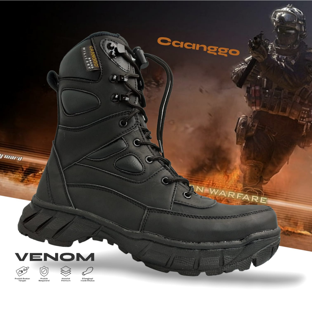Jual SEPATU PDL TNI POLRI SEPATU PDL SAFETY SEPATU PDL TACTICAL BOOTS ...