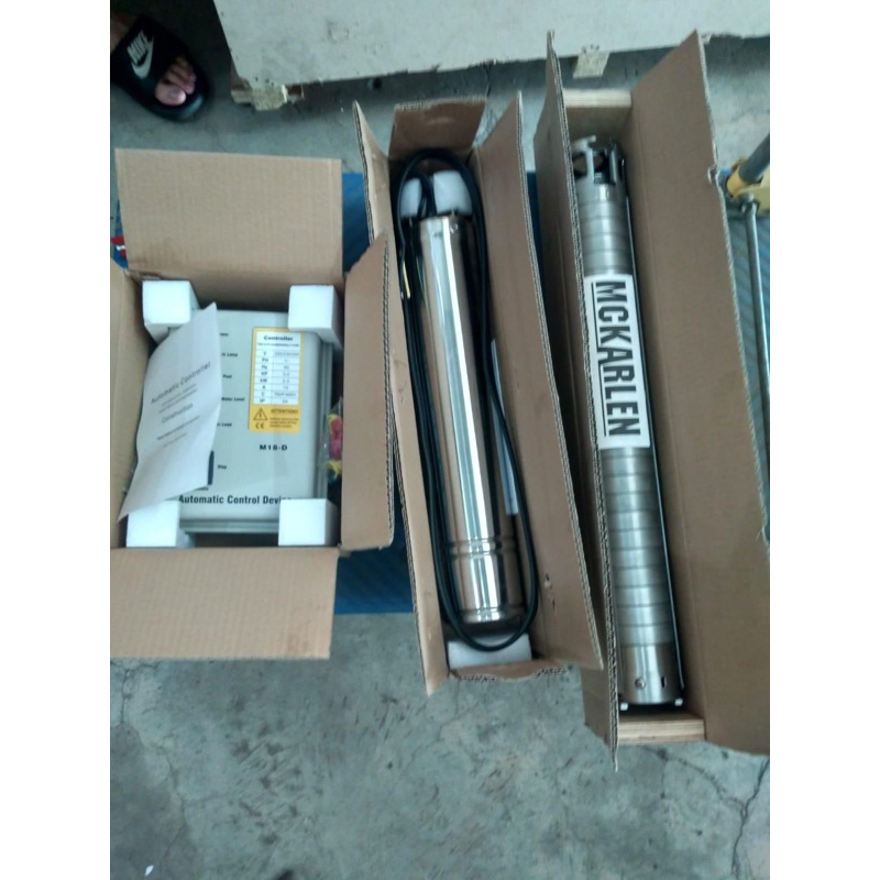 Jual Submersible Pump McKarlen Bossco SP 525 Pump include oil cooling