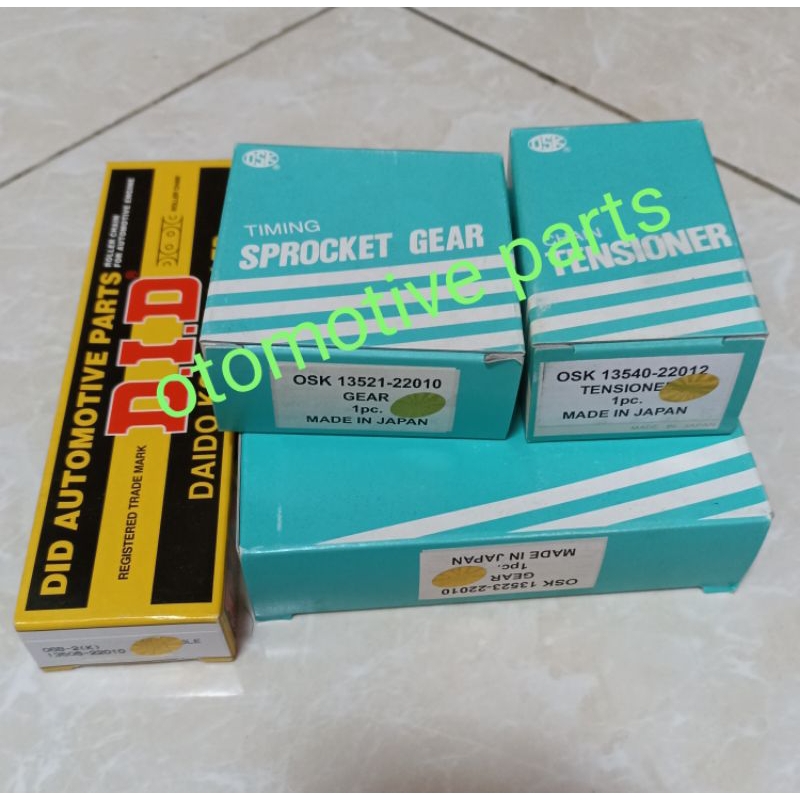 Jual Timing kit / Rantai set Toyota Kijang 3K , Corolla 3K KE30, asli