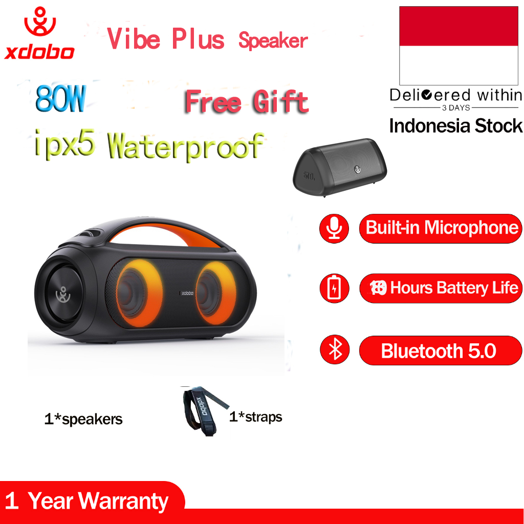 xdobo vibe plus ブルートゥーススピーカー Bluetooth xdobo vibe plus ブルートゥース スピーカー Bluetooth 高音質