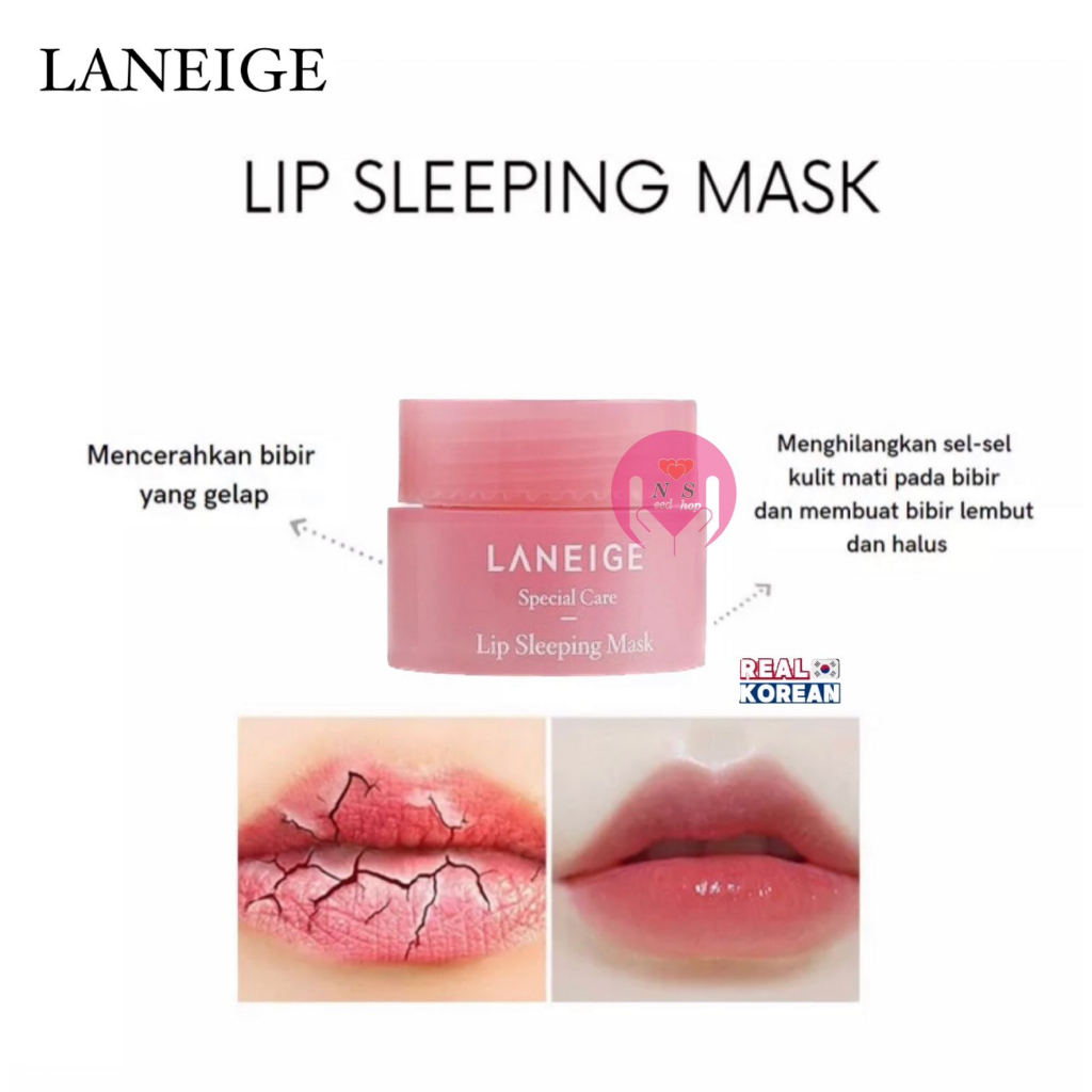 Jual LANEIGE LIP SLEEPING MASK / MINI / TRAVEL SIZE 3 gram ORIGINAL