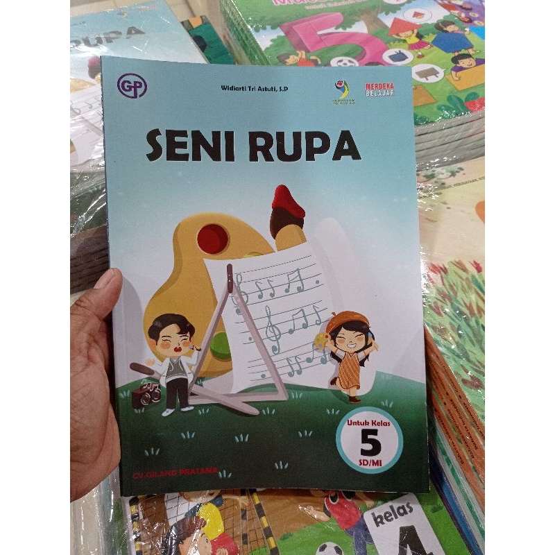 Jual Buku SENI RUPA UNTUK SD KELAS 5 KURIKULUM MERDEKA | Shopee Indonesia