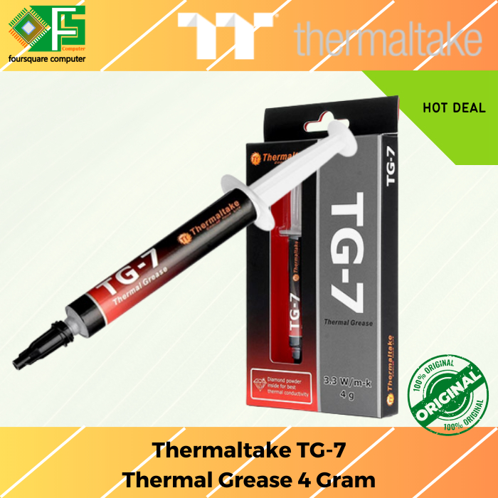 Jual Thermaltake TG7 Thermal Grease 4 Gram Thermal Paste Pasta
