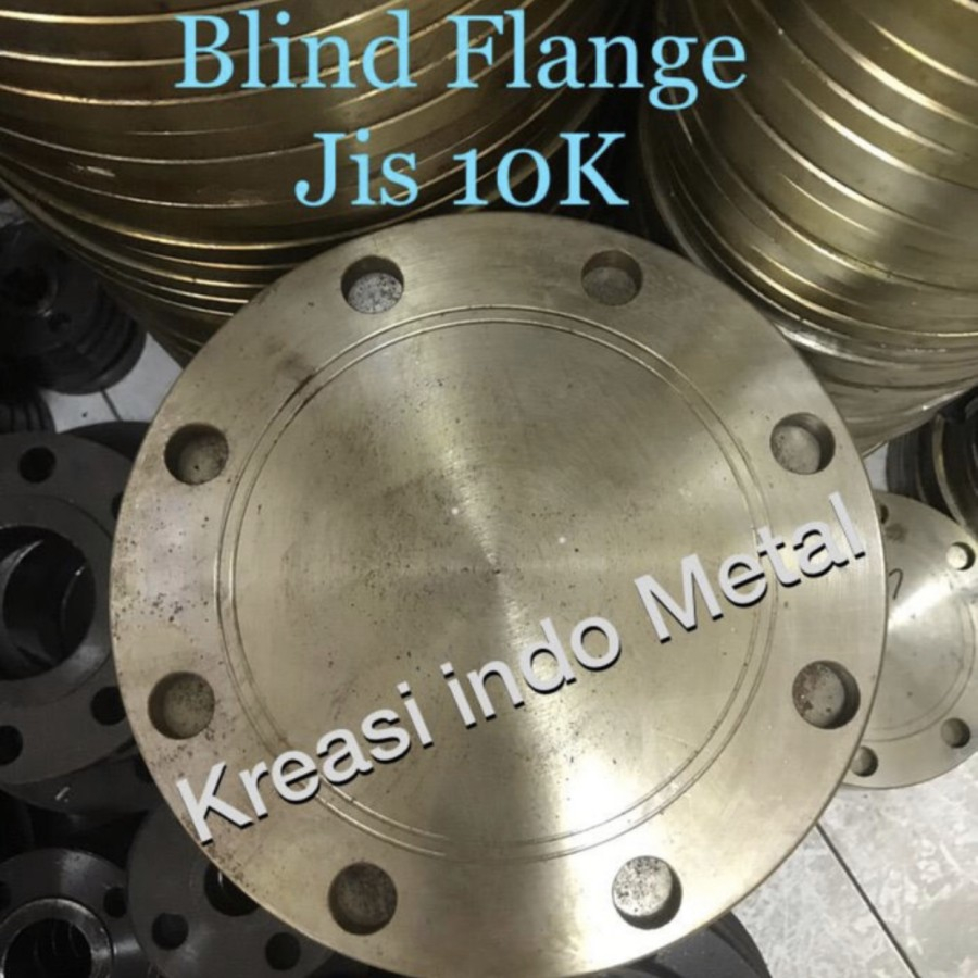 Jual 21/2” Blind Flange Jis 10k - 2,5 Inch Flange Buta Jis 10 K ( Besi ...