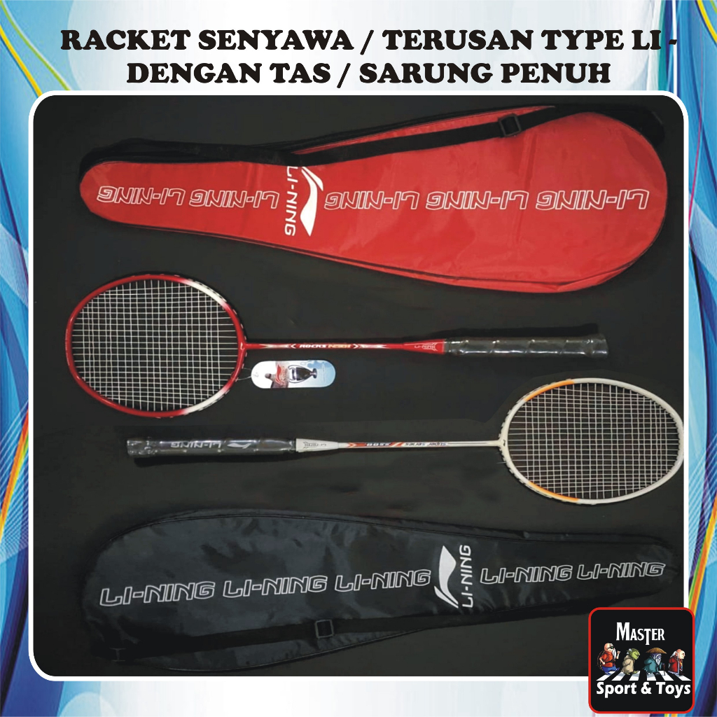 Jual Raket Badminton / Bulutangkis ( Type Li- ) Terusan / Senyawa ...