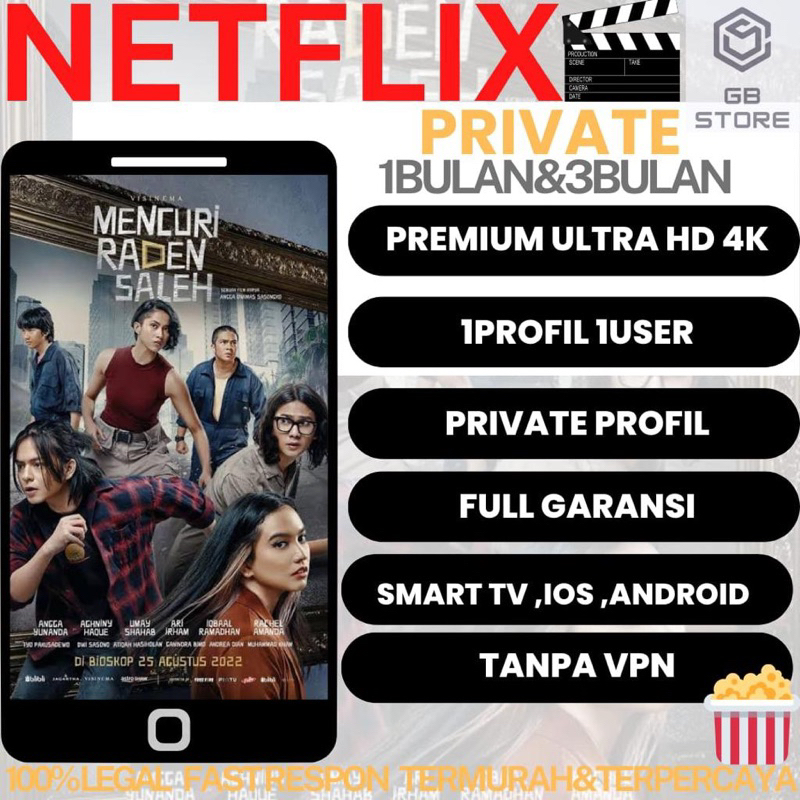 Jual NETFLXX PREMIUM FULL GARANSI | Shopee Indonesia