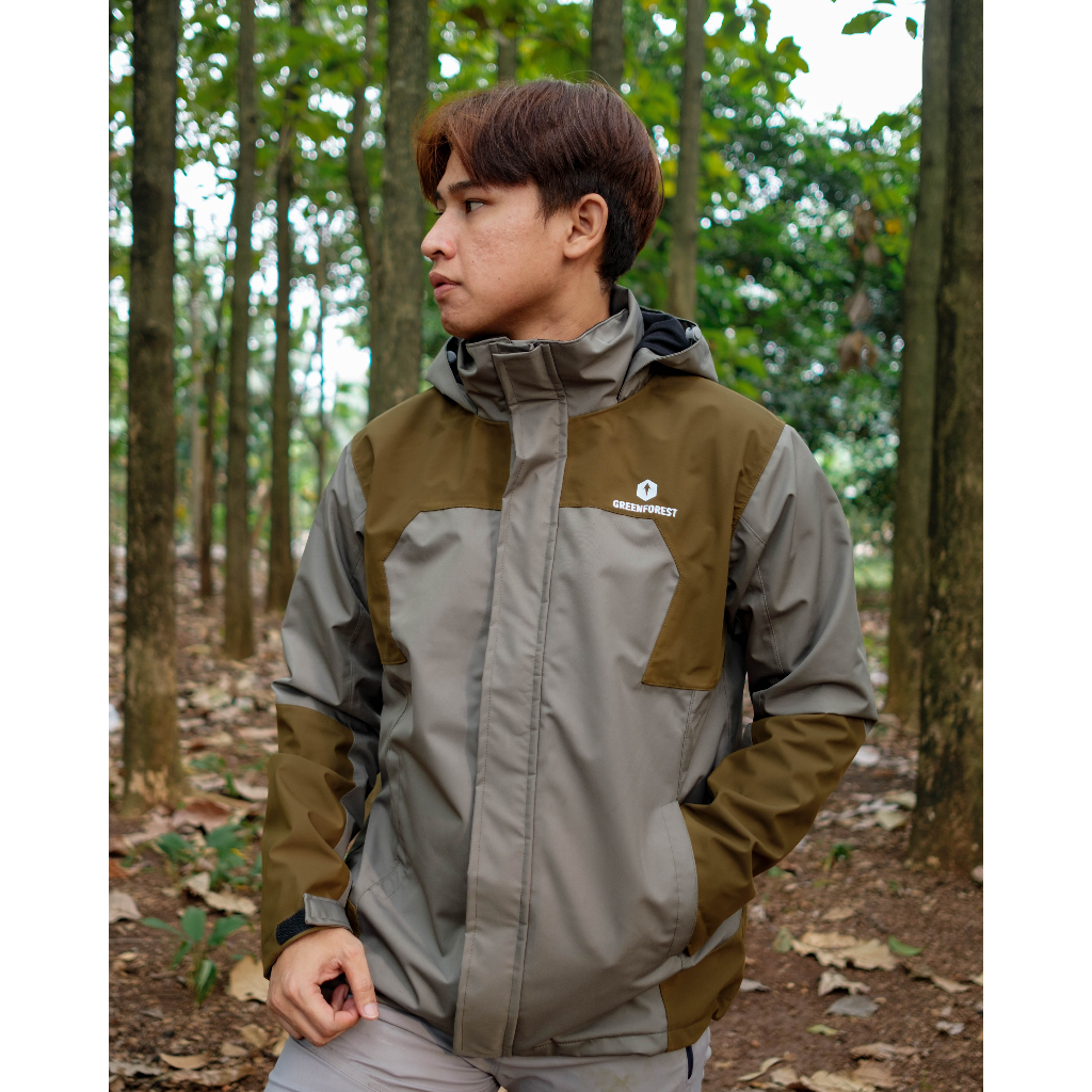 Jual Greenforest Malinau Jaket Gunung Waterproof Full Seam Seal