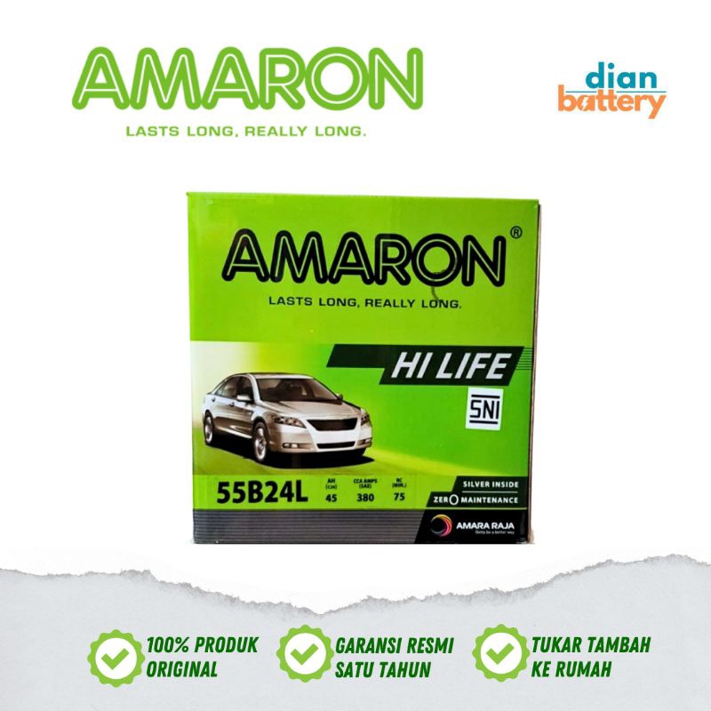 Jual Aki Mobil Grand Livina, Soluna, Honda City, Ertiga Amaron HiLife