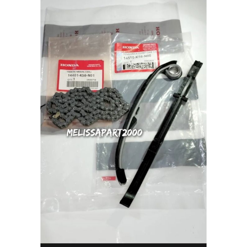 Jual Rantai keteng Ori Thailand K56+Karet tensioner K56 ( Rantai Mesin ...