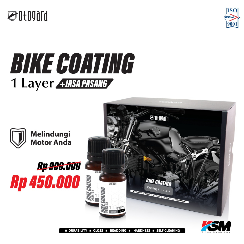 Jual Otogard Bike Coating 1 Layer Shopee Indonesia