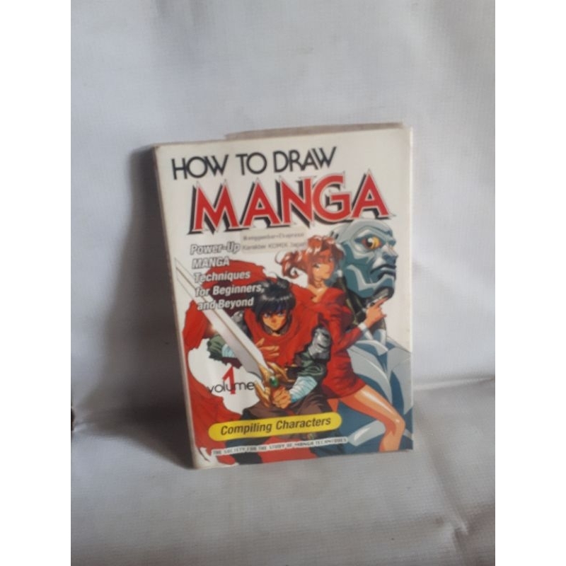 Jual HOW TO DRAW MANGA VOLUME 1 Compiling Characters | Shopee Indonesia