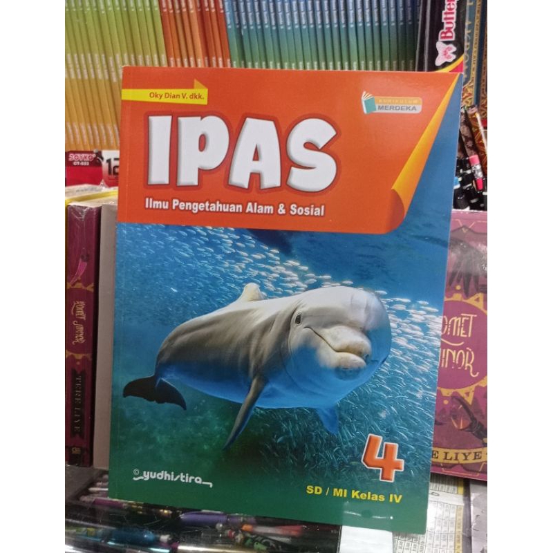 Jual Buku Ipas Untuk Kelas Sd Mi Kurikulum Merdeka Penerbit Yudistira