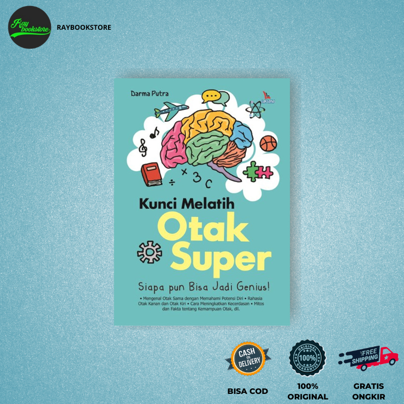 Jual Buku Kunci Melatih Otak Super - Darma Putra - Mega Cerdas | Shopee ...