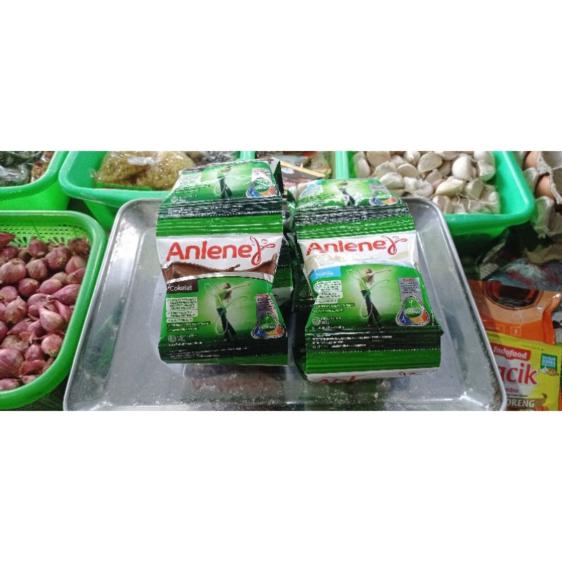 Jual Susu bubuk Anlene rasa vanila dan cokelat kemasan 25gr sachet 1 ...