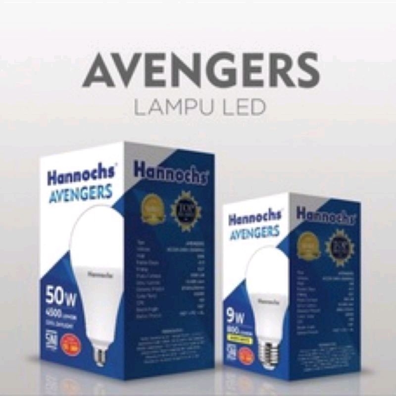 Jual Lampu LED Hannochs AVENGER 5W / 7W / 9W (Cahaya Kuning) | Shopee ...