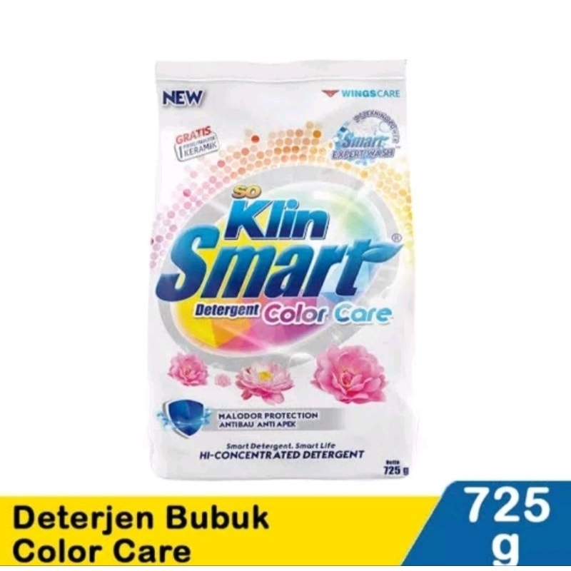 Jual soklin smart detergen 725gr | Shopee Indonesia