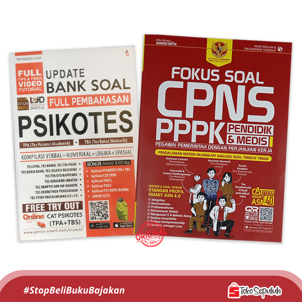 Jual Buku Tes Cpns Pppk Best Score Tes Cpns Pppk Shopee