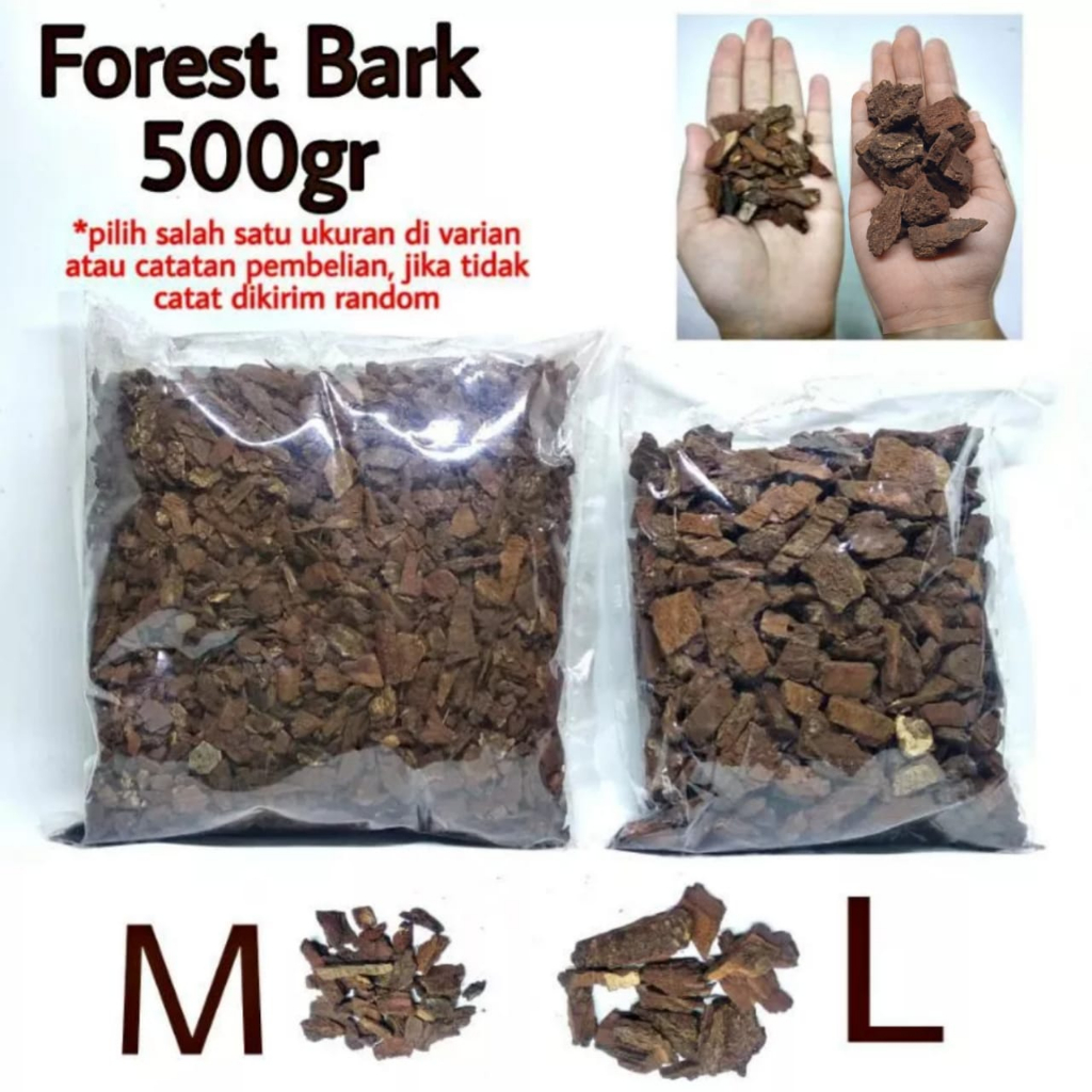 Jual Forest bark forestbark alas kandang reptile reptil kadal tegu ...