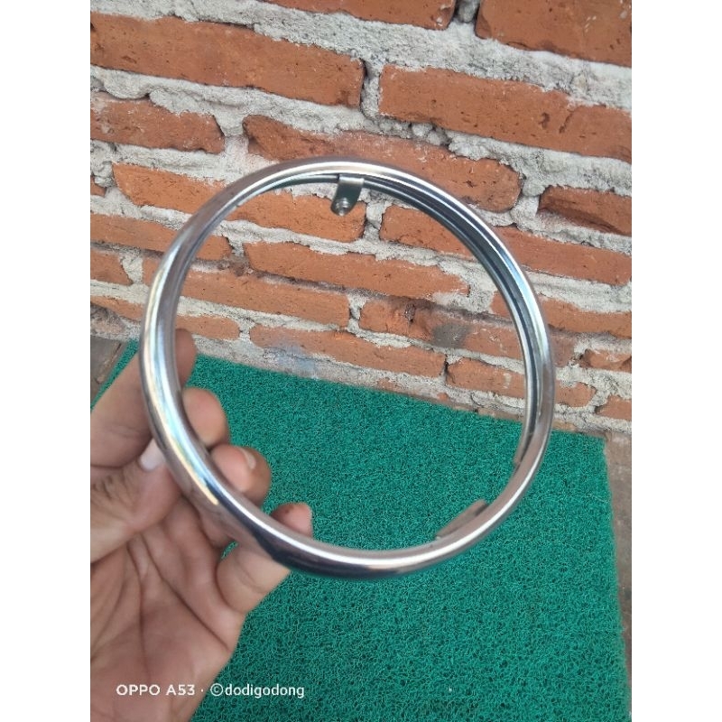 Jual Ring Lis Lampu Depan Honda XL 125e Original NOS, Baru Stock Lama