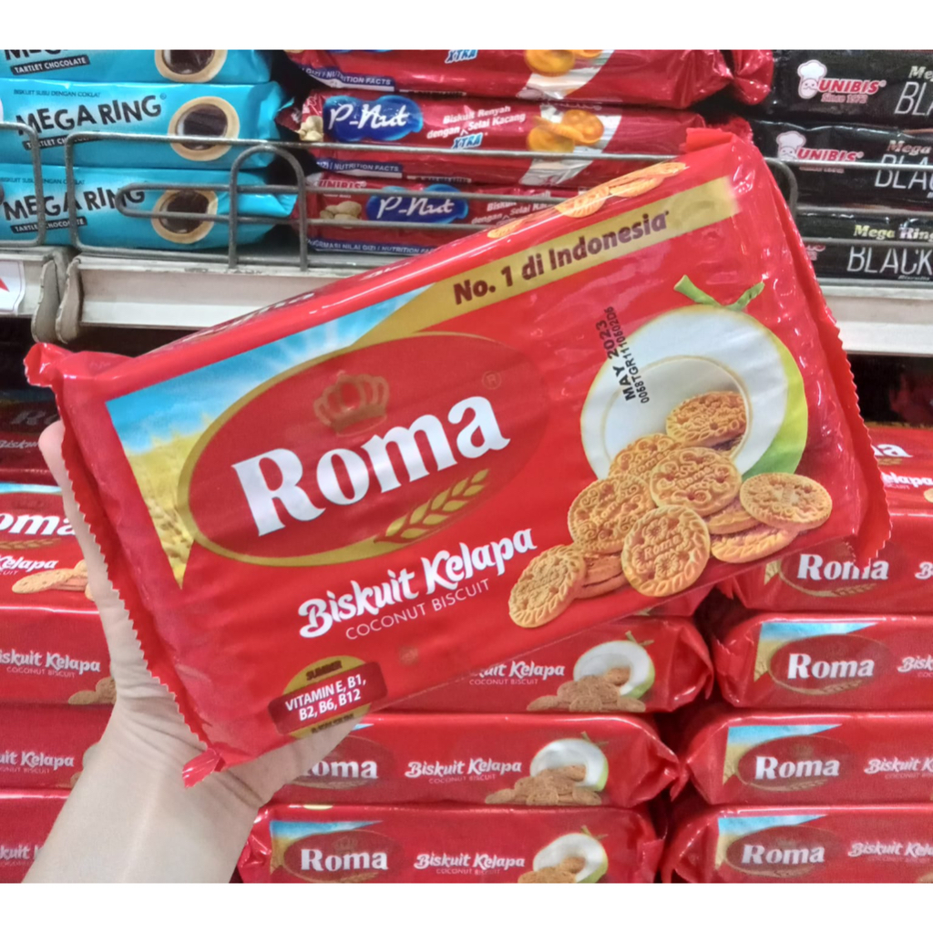 Jual Roma Biskuit Kelapa 300 G Shopee Indonesia