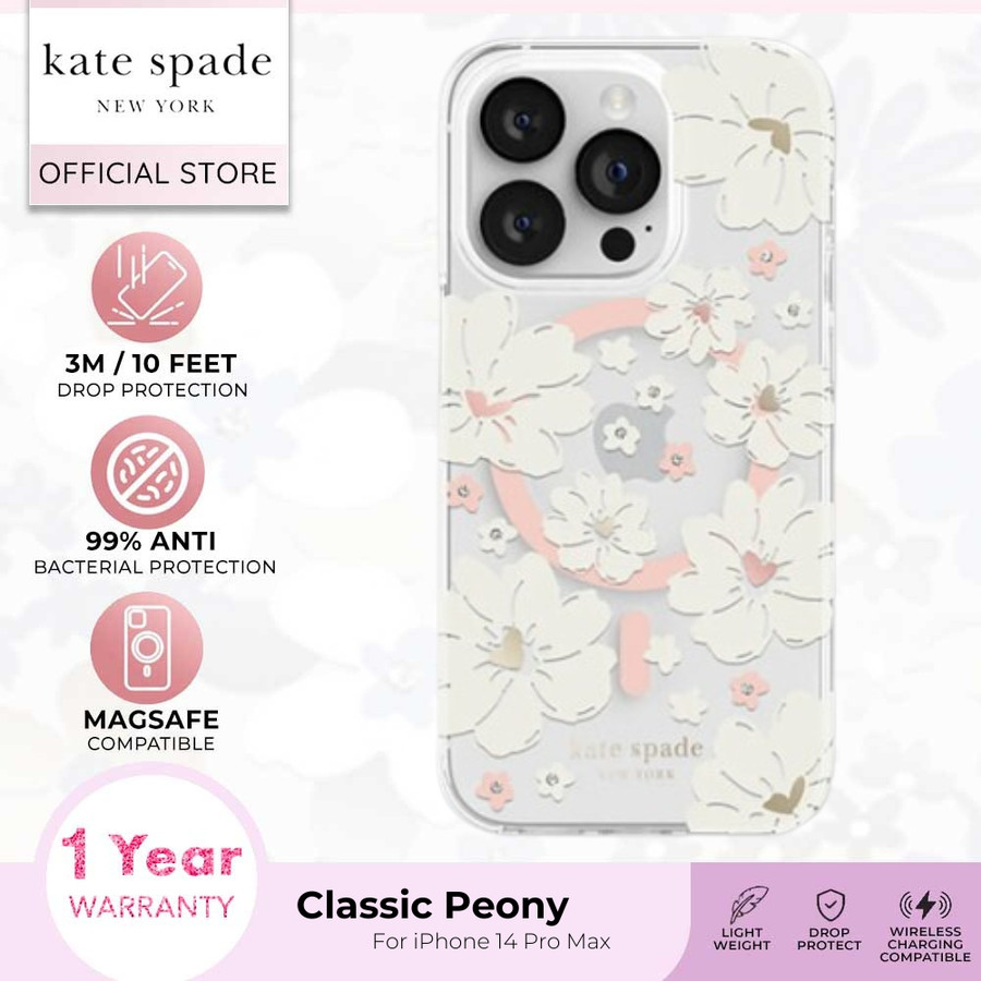 Jual Kate Spade Case MagSafe iPhone 14 Pro Max / Pro Casing Shopee