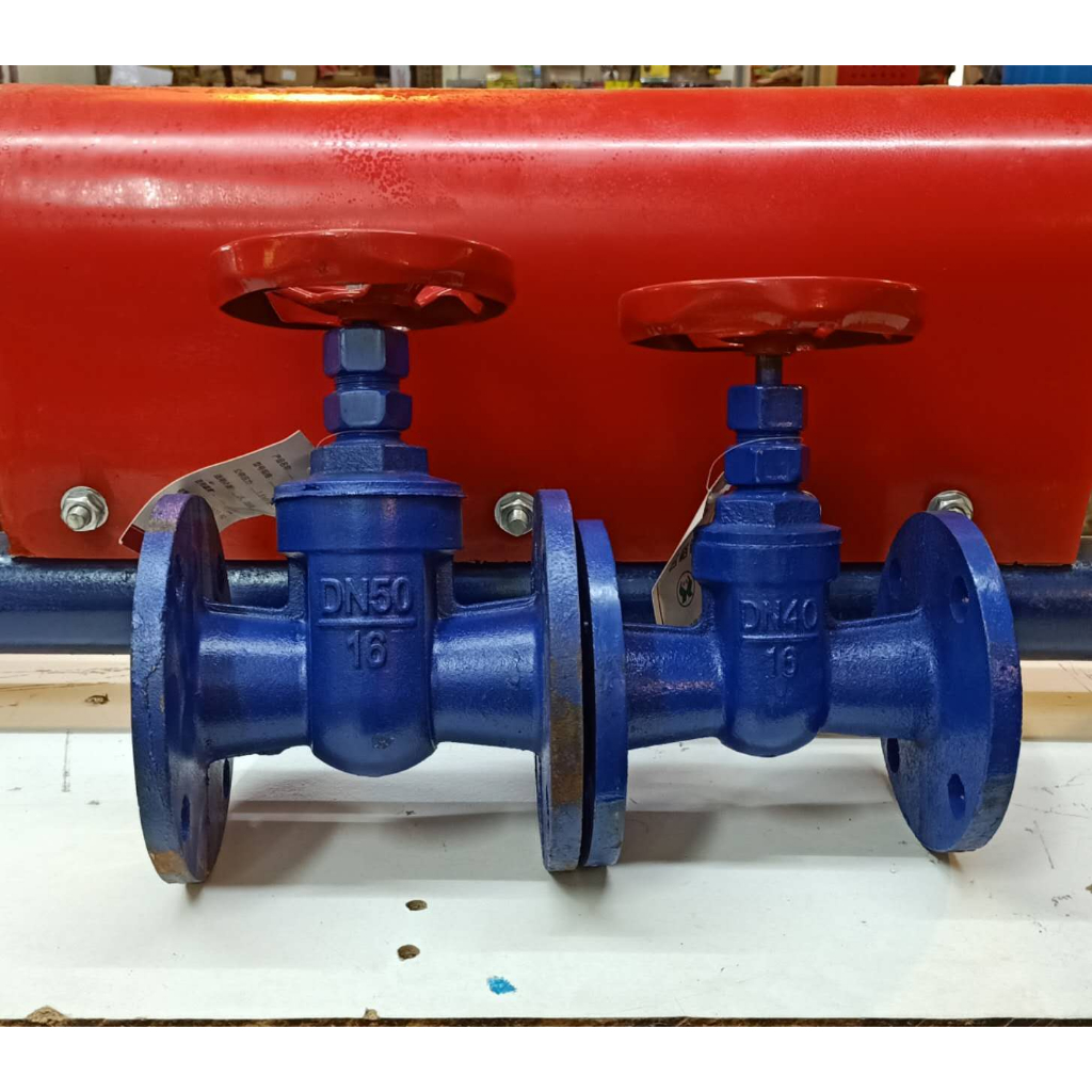 Jual Gate Valve DN 150 6Inci PN16 Besi Gerbang Katup mengatur aliran ...