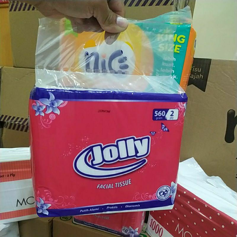 Jual Tisu Facial Kiloan Loos (Multi-Montiss-Nice-Jolly) | Shopee Indonesia