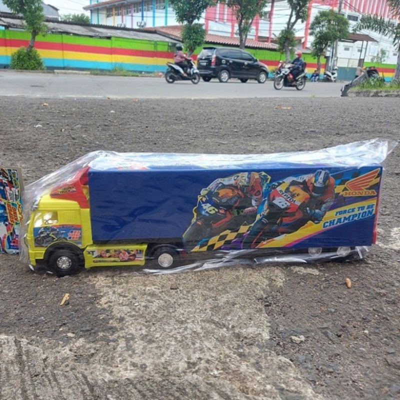 Jual Mainan Truk Kontainer Jumbo Panjang Murah - Mobilan Truck ...