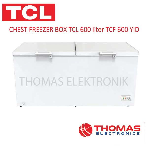 Jual FREEZER BOX TCL 600 LITER TCF 600 YID GARANSI RESMI | Shopee Indonesia