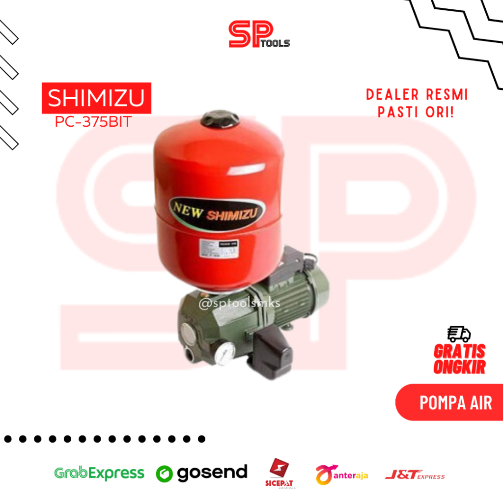 Jual POMPA AIR JET PUMP SHIMIZU WATERPUMP PC375 BIT / PC375BIT