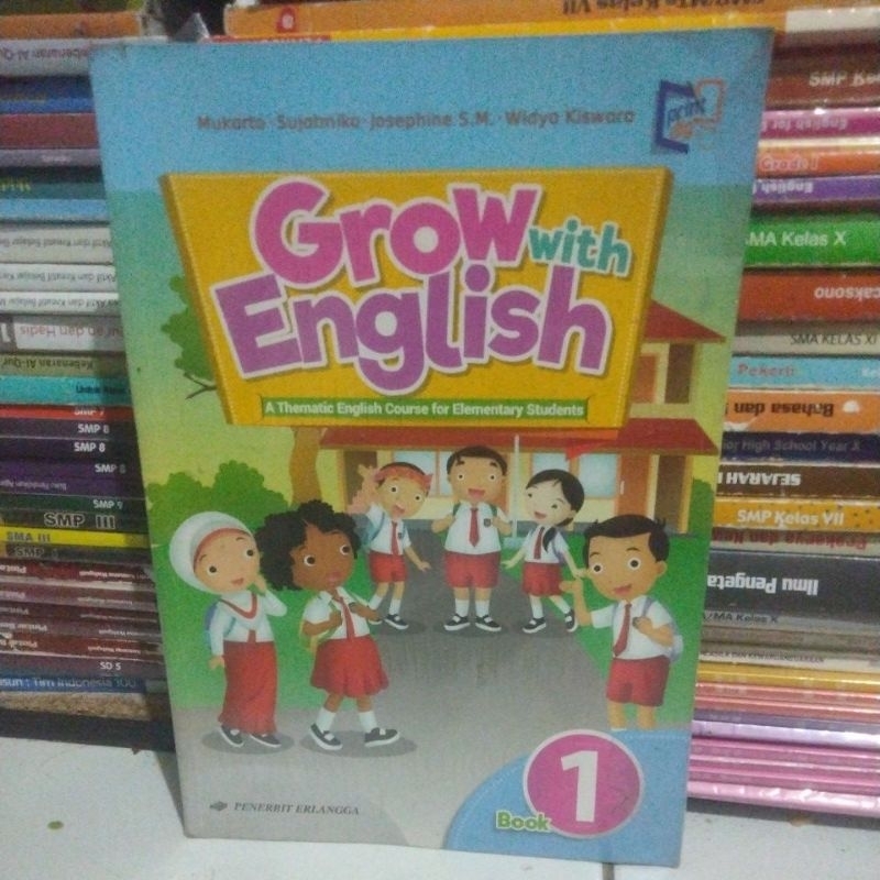 Jual Buku Grow With English Kelas 1 Sd | Shopee Indonesia