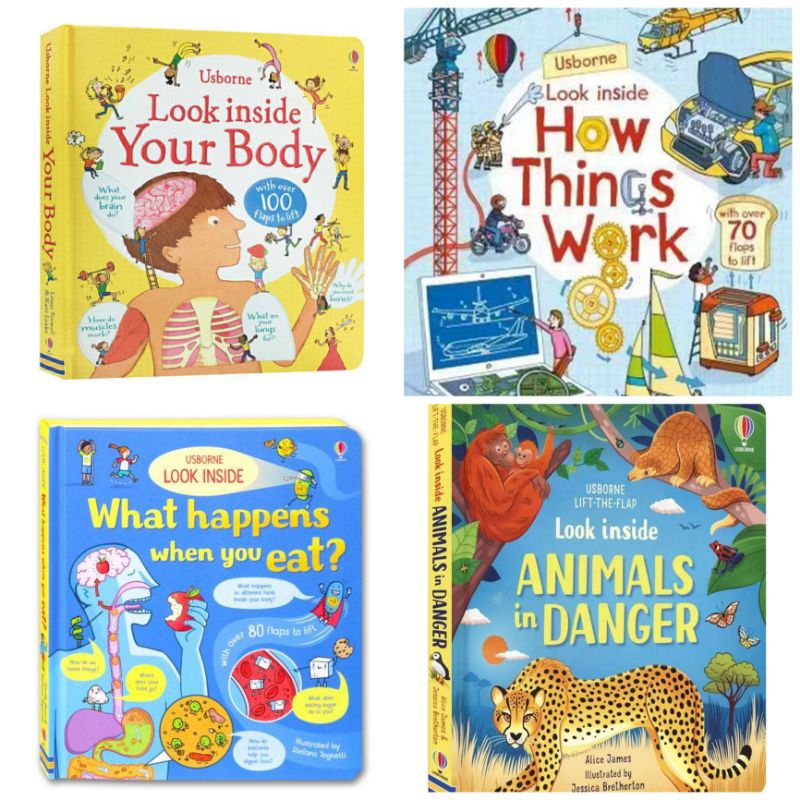 Jual zaze - buku anak usborne look inside | Shopee Indonesia