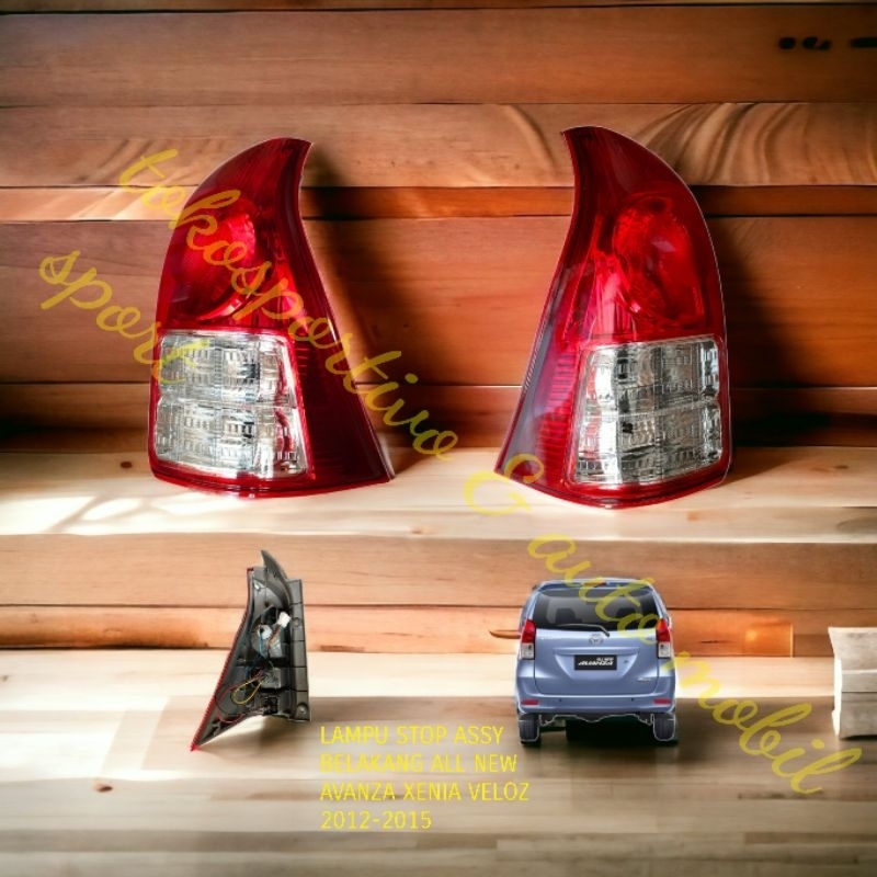 Jual LAMPU STOP TAIL LAMP BELAKANG ASSY NEW AVANZA XENIA VELOZ 2012 ...