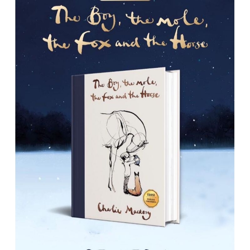 Jual THE BOY THE MOLE THE FOX AND THE HORSE CHARLIE MACKESY | Shopee ...