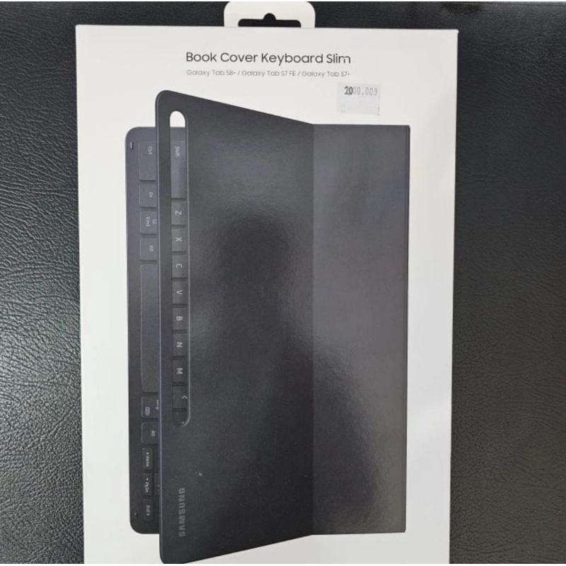 Jual Book Cover Keyboard Slim Samsung Galaxy Tab S7FE Shopee Indonesia