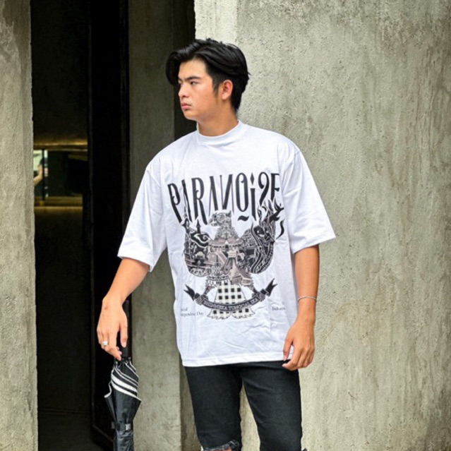 paranoise swoosh tee